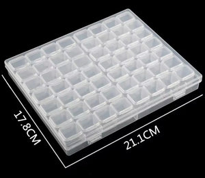 Mallettes organisatrices 56 rangements pour broderie diamant.