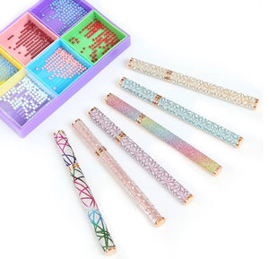 Stylet fantaisie spéciale broderie diamant avec 6 pointes 6 modèles
