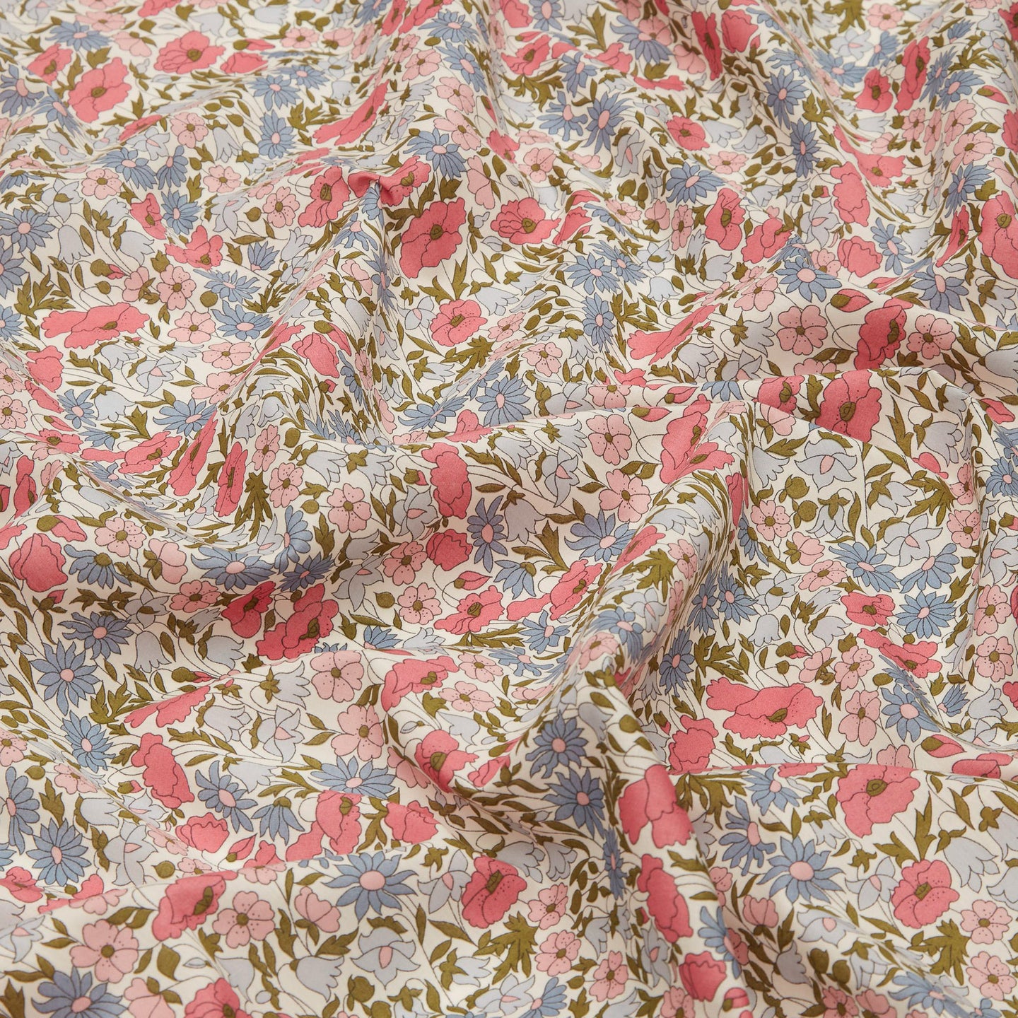 Tissu Liberty Fabrics Tana Lawn Poppy and Daisy