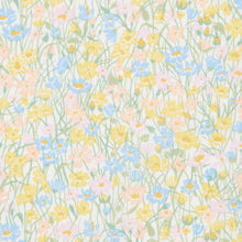 Charger l&#39;image dans la galerie, Tissu Liberty Fabrics Tana Lawn Meadowland jaune 100% coton 136 cm
