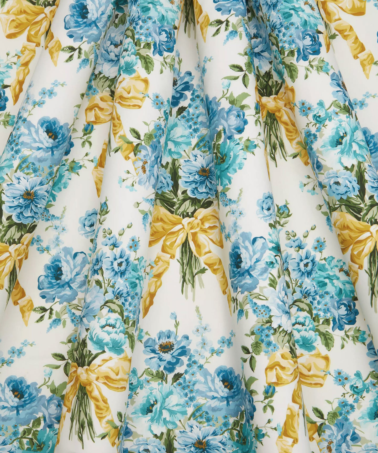 Tissu Liberty Fabrics Tana Lawn® Bow Bouquet bleu