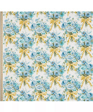 Charger l&#39;image dans la galerie, Tissu Liberty Fabrics Tana Lawn® Bow Bouquet bleu
