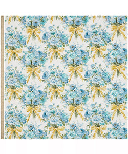 Tissu Liberty Fabrics Tana Lawn® Bow Bouquet bleu