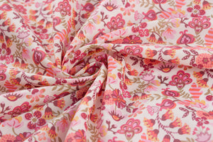 Tissu Liberty Fabrics Tana Lawn® Phobe Amelia rouge