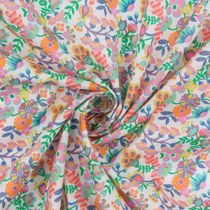 Tissu Liberty Fabrics Tana Lawn® Phobe Amelia vert
