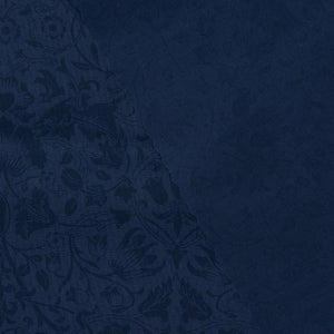 Tissu Liberty Fabrics Tana Lawn Lodden bleu marine 100% coton 136 cm