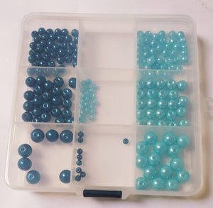 Boite de rangement pour perles modulable 13,5 x 13,5 x 2,3 cm