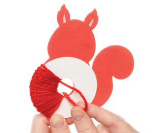 Kits de pompons animaux des bois