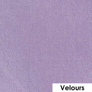 Coupon feuille de flock effet velours 50 cm X 25 cm R4 13 couleurs