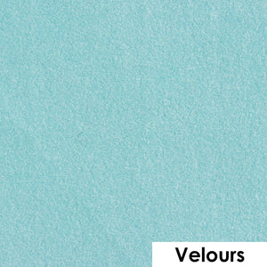 Coupon feuille de flock effet velours 50 cm X 25 cm R4 13 couleurs