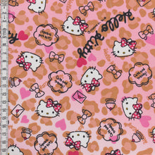 Charger l&#39;image dans la galerie, Coupon Hello Kitty heart leopard rose 108 cm
