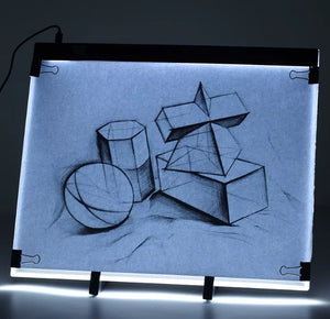 Tablette à lumière LED portable recharge USB.
