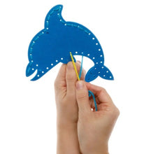 Charger l&#39;image dans la galerie, Kit couture feutrine animaux de la mer
