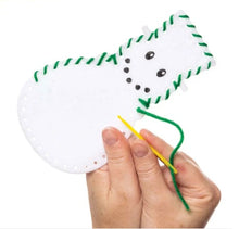 Charger l&#39;image dans la galerie, Kit couture bonhomme de neige
