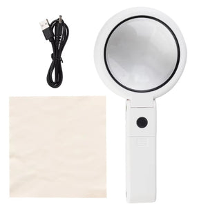 Lampe de bureau LED intensité variable pliable.