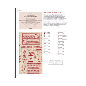 Etude de points en broderie traditionnelle