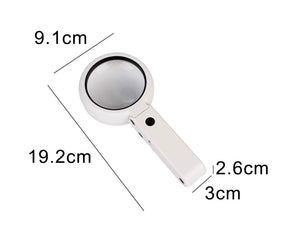 Lampe de bureau LED intensité variable pliable.