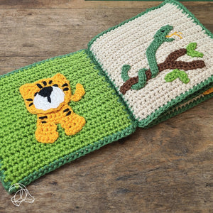 Kit crochet Hardicraft livre jungle
