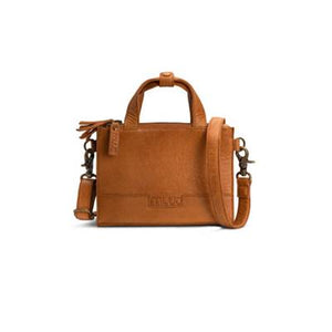 Sac à bandoulière en cuir Whisky