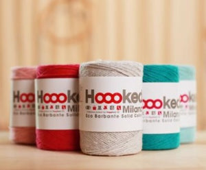 Fil éco Barbante Milano Hoooked 200 g 26 couleurs
