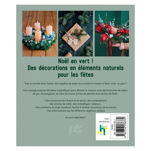 Couronnes et déco de Noël nature