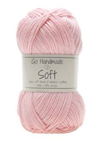 Fil à tricoter GOHANDMADE SOFT 50 g 9 couleurs.