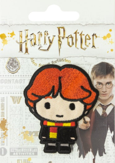 Ecusson thermo et autocollant série Harry Potter - Ron
