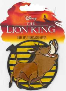 Patch Ecusson Thermocollant Roi Lion Pumbaa