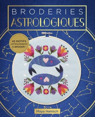 Broderie astrologiques 42 motifs à broder