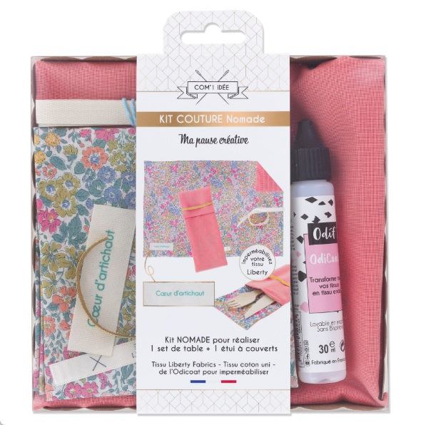 Kit set de table nomade 2 modèles.