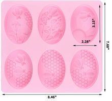Charger l&#39;image dans la galerie, Moule thème abeille en silicone.
