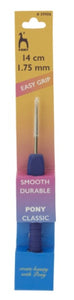 Crochet manche Easy Grip Smooth durable de 0.75 à 1.75 mm Pony