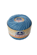 Charger l&#39;image dans la galerie, Lot 10 pelotes Babylo 100 % coton grosseur 20 50 g 55 couleurs.
