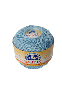 Lot 10 pelotes Babylo 100 % coton grosseur 20 50 g 55 couleurs.