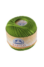 Charger l&#39;image dans la galerie, Lot 10 pelotes Babylo 100 % coton grosseur 20 50 g 55 couleurs.
