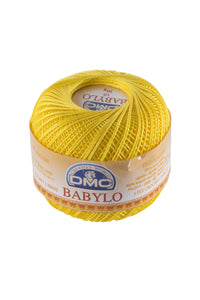 Lot 10 pelotes Babylo 100 % coton grosseur 20 50 g 55 couleurs.