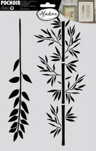 Charger l&#39;image dans la galerie, Pochoir Aladine branches bambou 20 cm x 30 cm
