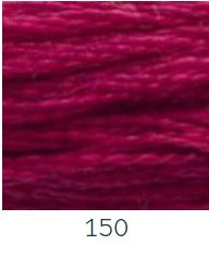 Fils Mouliné spécial 117 du n°150 à 169 20 couleurs