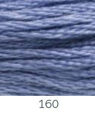 Fils Mouliné spécial 117 du n°150 à 169 20 couleurs