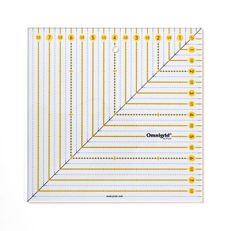 Règle pour patchwork 20 cm X 20  cm PRYM