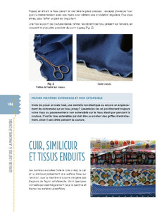 Guide de couture à la machine à coudre