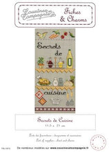 Charger l&#39;image dans la galerie, Semi-kit Fiches &amp; Charms &quot;Secrets de cuisine&quot;
