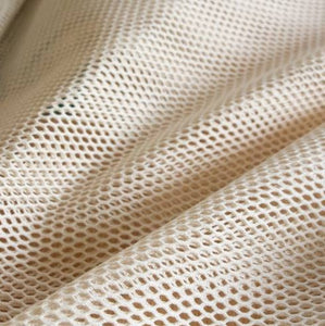 Tissu filet 100 % coton bio naturel 165 cm 9 couleurs