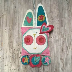 Kit feutrine coussin Bunny Penny Rug