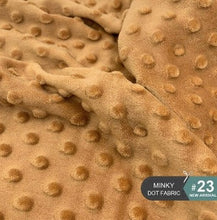 Charger l&#39;image dans la galerie, Coupon tissu Minky velours 3 tailles au choix/22 couleurs
