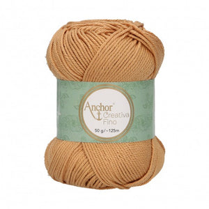 Lot 10 pelotes fil 100 % coton mercerisé Anchor Style Creativa 50 g 62 couleurs