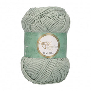 Lot 10 pelotes fil 100 % coton mercerisé Anchor Style Creativa 50 g 62 couleurs