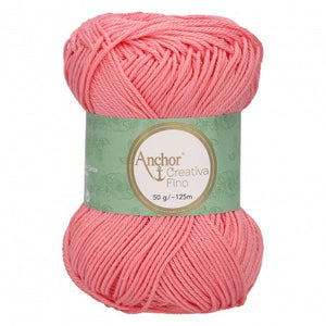 Lot 10 pelotes fil 100 % coton mercerisé Anchor Style Creativa 50 g 62 couleurs