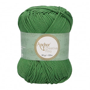 Lot 10 pelotes fil 100 % coton mercerisé Anchor Style Creativa Fino 50 g 73 couleurs