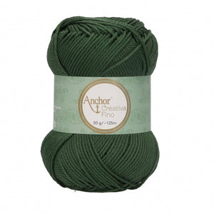 Lot 10 pelotes fil 100 % coton mercerisé Anchor Style Creativa Fino 50 g 73 couleurs